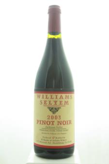 Williams Selyem Pinot Noir Ferrington Vineyard 2003
