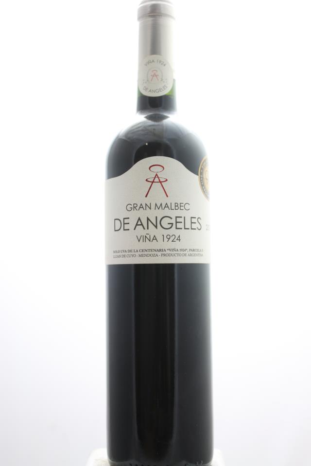 De Angeles Gran Malbec Viña 1924 2012