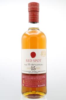 Mitchell & Son Red Spot Sinlge Pot Still Irish Whiskey 15-Years-Old NV