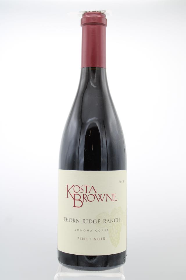 Kosta Browne Pinot Noir Thorn Ridge Vineyard 2018