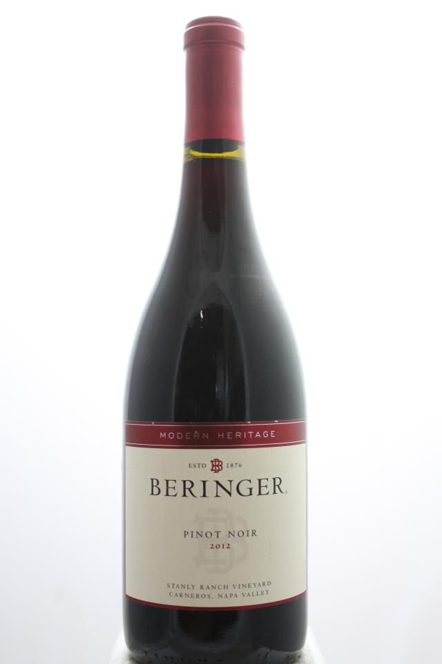 Beringer Pinot Noir Stanly Modern Heritage Ranch Vineyard 2012