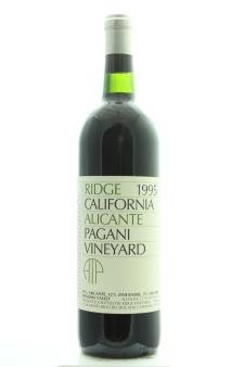 Ridge Vineyards Alicante Bouche Pagani Ranch ATP 1995