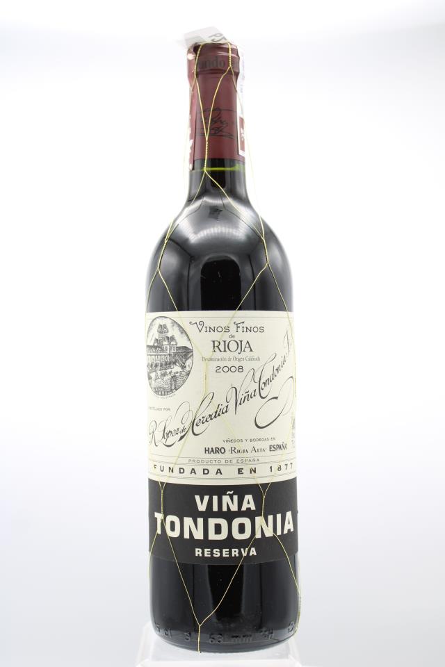 R. López de Heredia Rioja Reserva Viña Tondonia 2008