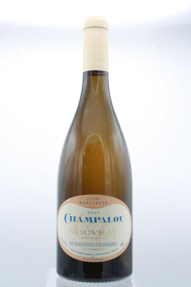Champalou Vouvray Cuvée Moelleuse 2003
