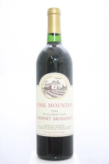 York Mountain Winery Cabernet Sauvignon 1986