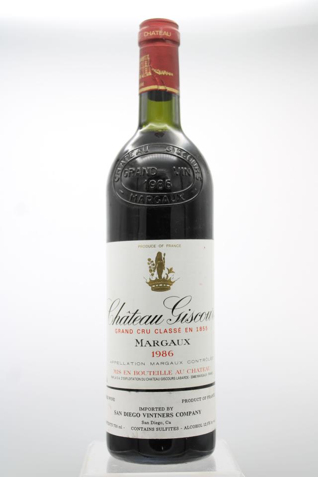 Giscours 1986
