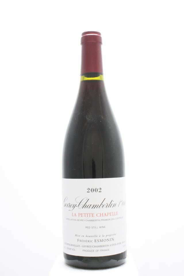 F. Esmonin Gevrey-Chambertin La Petite Chapelle 2002