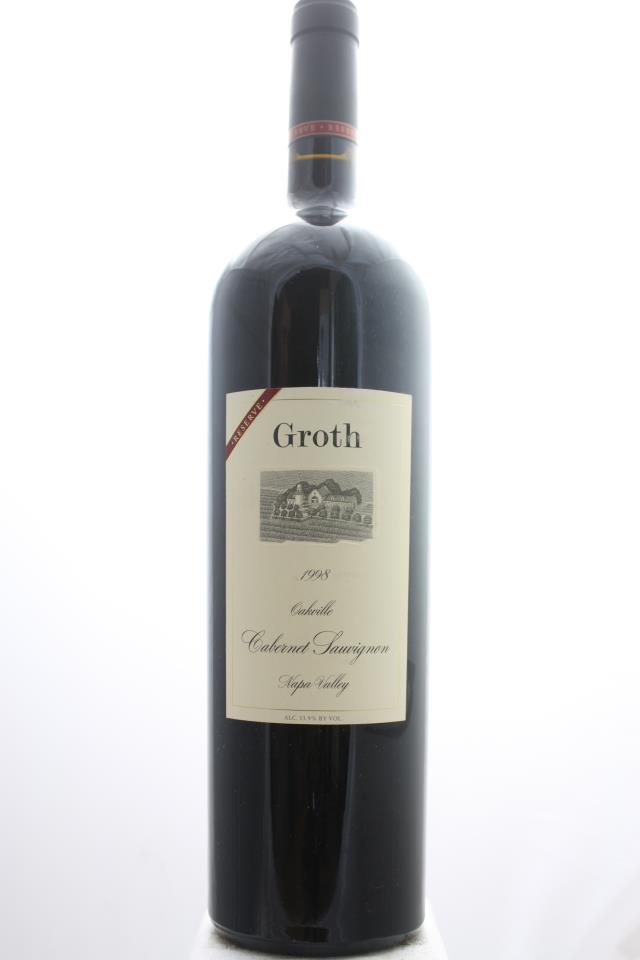 Groth Vineyards Cabernet Sauvignon Reserve 1998