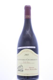 Domaine Perrot-Minot Mazoyères-Chambertin Vieilles Vignes 2003
