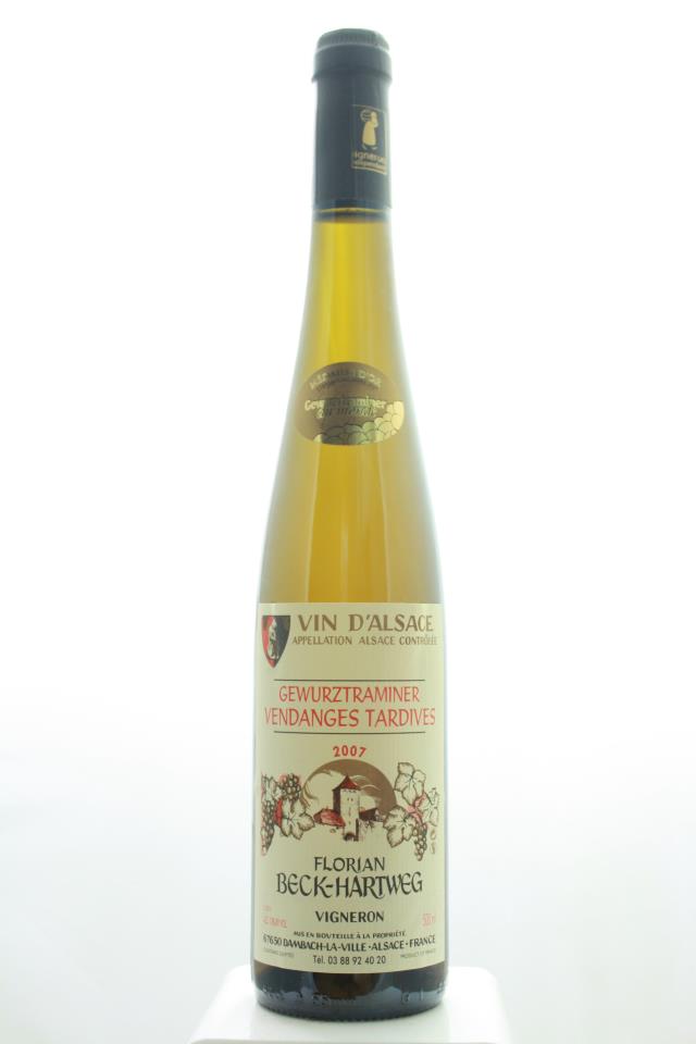 Florian Beck-Hartweg Gewurztraminer Vendanges Tardives 2007