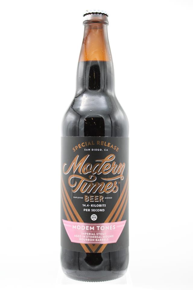 Modern Times Modem Tones Imperial Stout Aged in Ethereal Mounds Bourbon Barrels NV