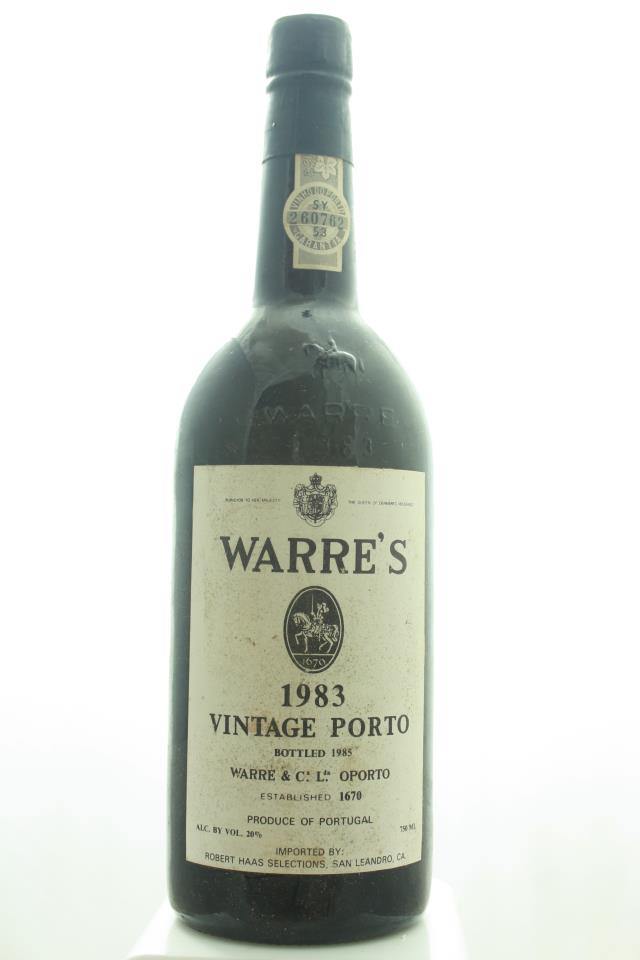 Warre's Vintage Porto 1983