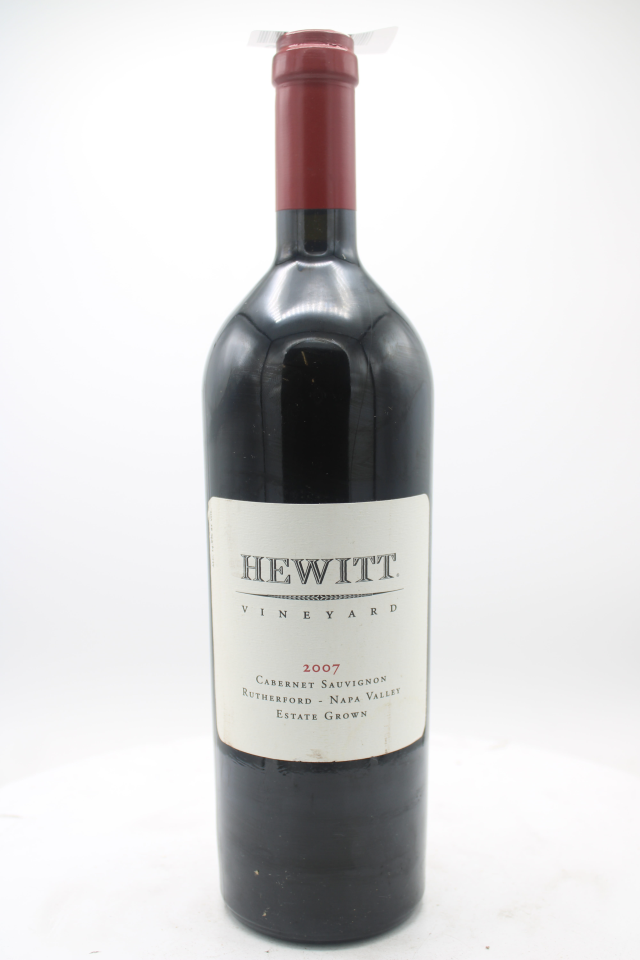 Hewitt Cabernet Sauvignon Rutherford 2007