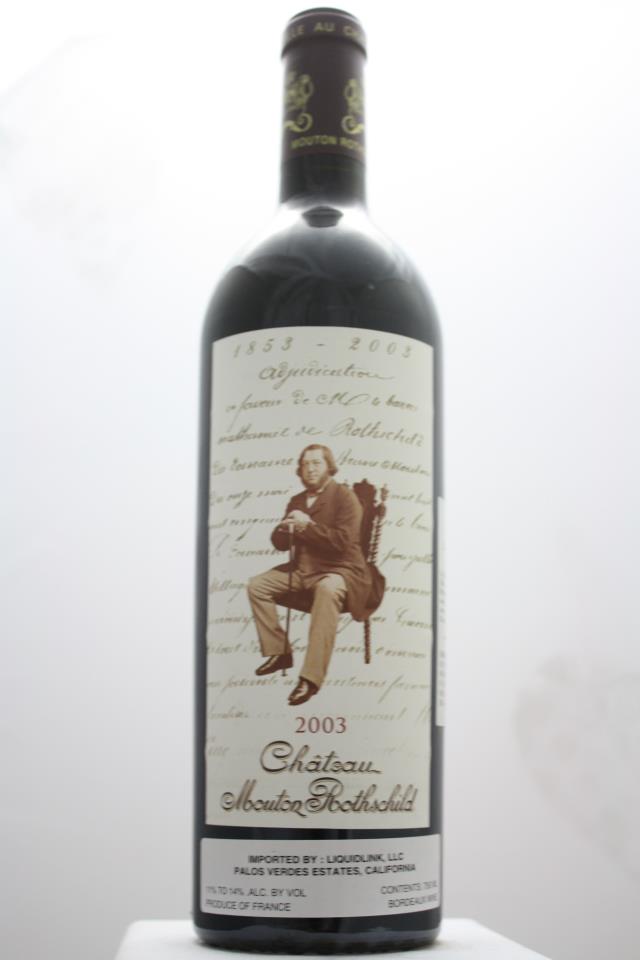 Mouton Rothschild 2003
