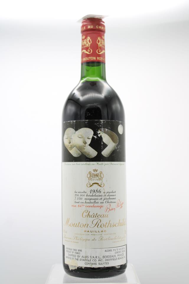 Mouton Rothschild 1986
