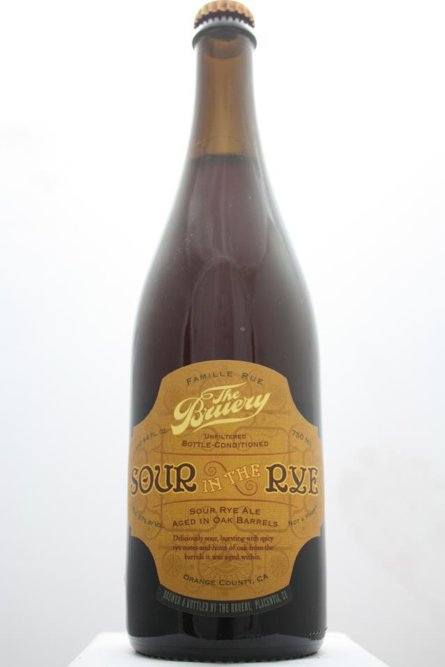The Bruery Sour in the Rye Sour Rye Ale 2010