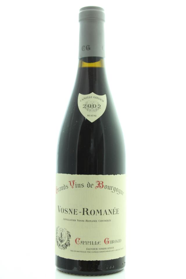 Camille Giroud Vosne-Romanée 2002