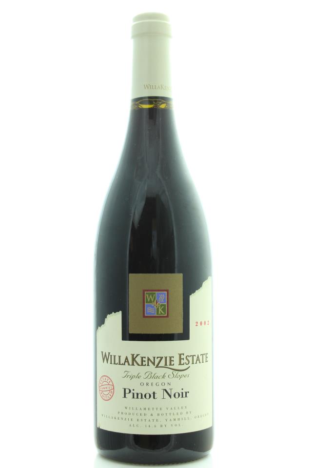 WillaKenzie Estate Pinot Noir Triple Black Slopes Estate 1999
