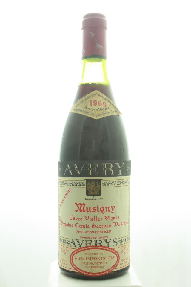 Domaine Comte Georges de Vogüé (Avery's of Bristol Bottling) Musigny Cuvée Vieilles Vignes 1969