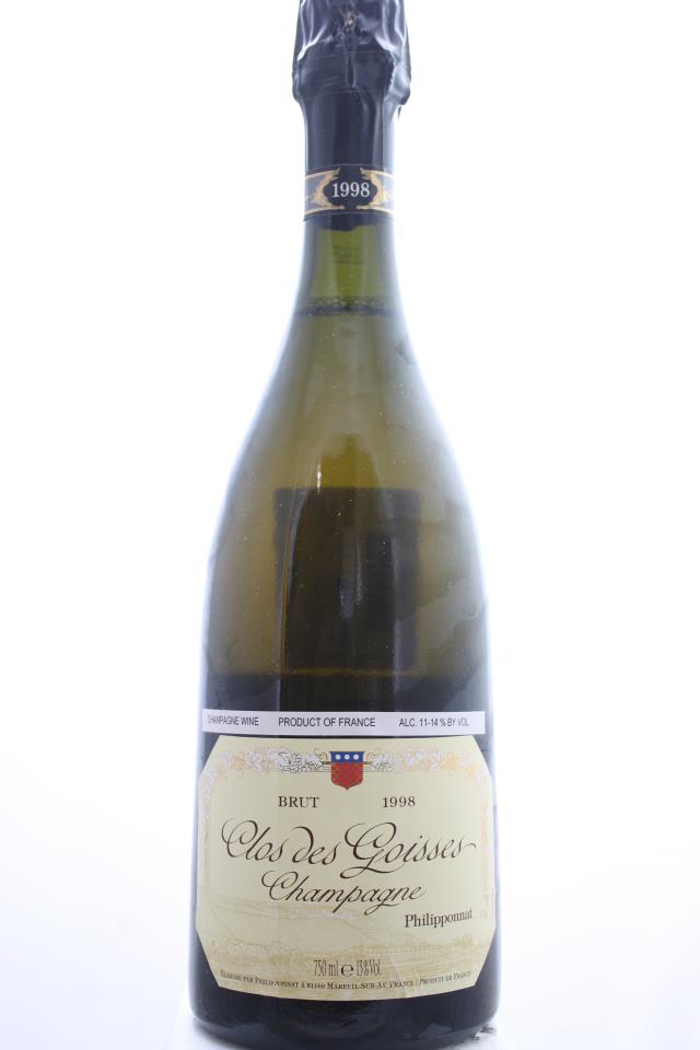 Philipponnat Clos de Goisses Brut 1998