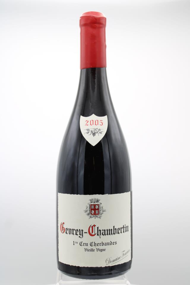Domaine Fourrier Gevrey-Chambertin Cherbaudes Vieilles Vignes 2005