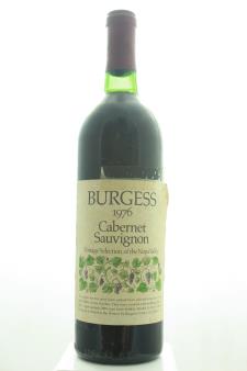 Burgess Cabernet Sauvignon Vintage Selection 1976