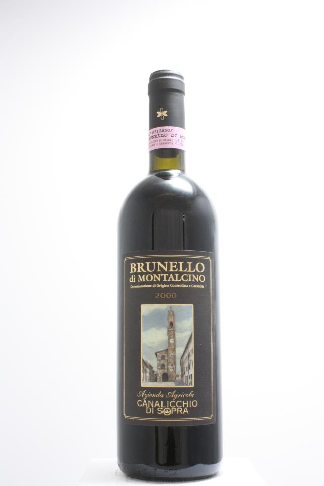 Canalicchio di Sopra Brunello di Montalcino 2000