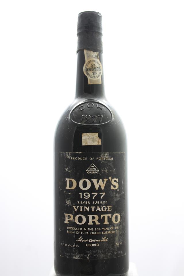 Dow's Vintage Porto Silver Jubilee 1977
