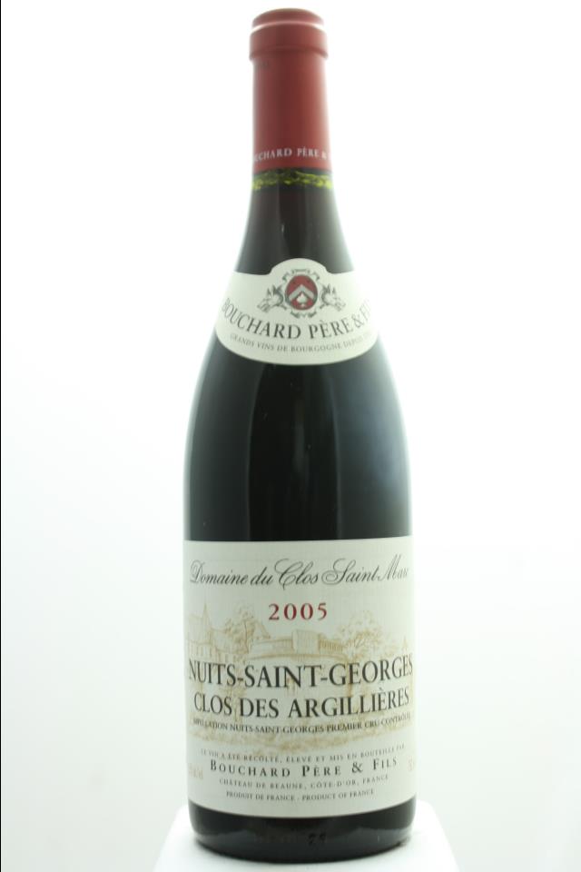Bouchard Père & Fils (Domaine du Clos Saint-Marc) Nuits-Saint-Georges Clos des Argillières 2005