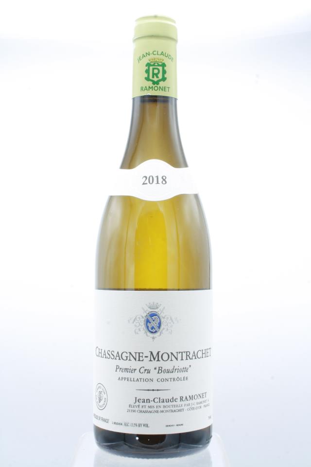 Jean-Claude Ramonet Chassagne Montrachet Boudriotte 2018