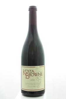 Kosta Browne Pinot Noir Sonoma Coast 2012