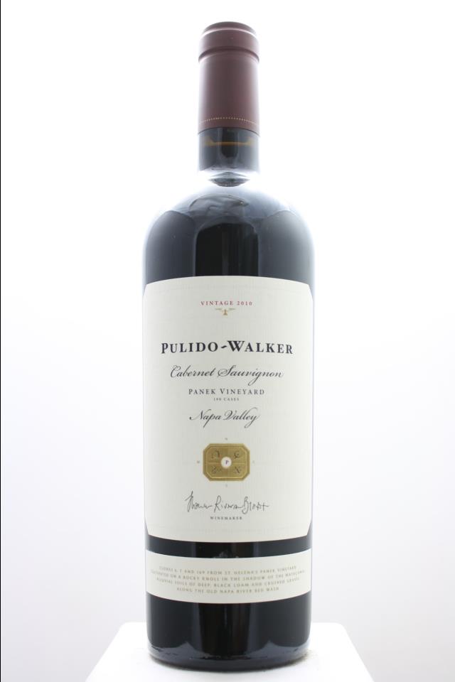 Pulido-Walker Cabernet Sauvignon Panek Vineyard 2010