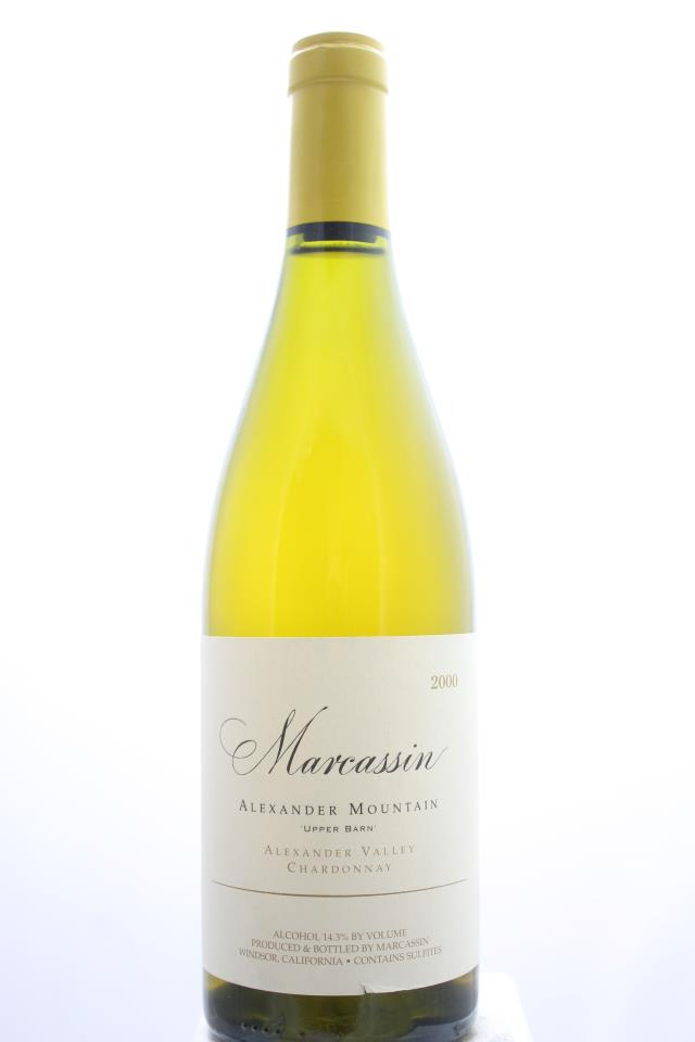 Marcassin Chardonnay Alexander Mountain Upper Barn 2000