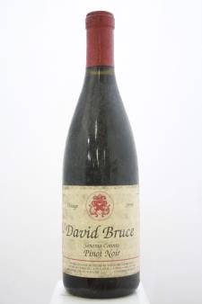 David Bruce Pinot Noir Sonoma County 1995