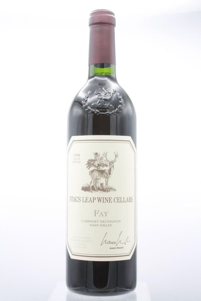 Stag's Leap Wine Cellars Cabernet Sauvignon Fay Vineyard 1998