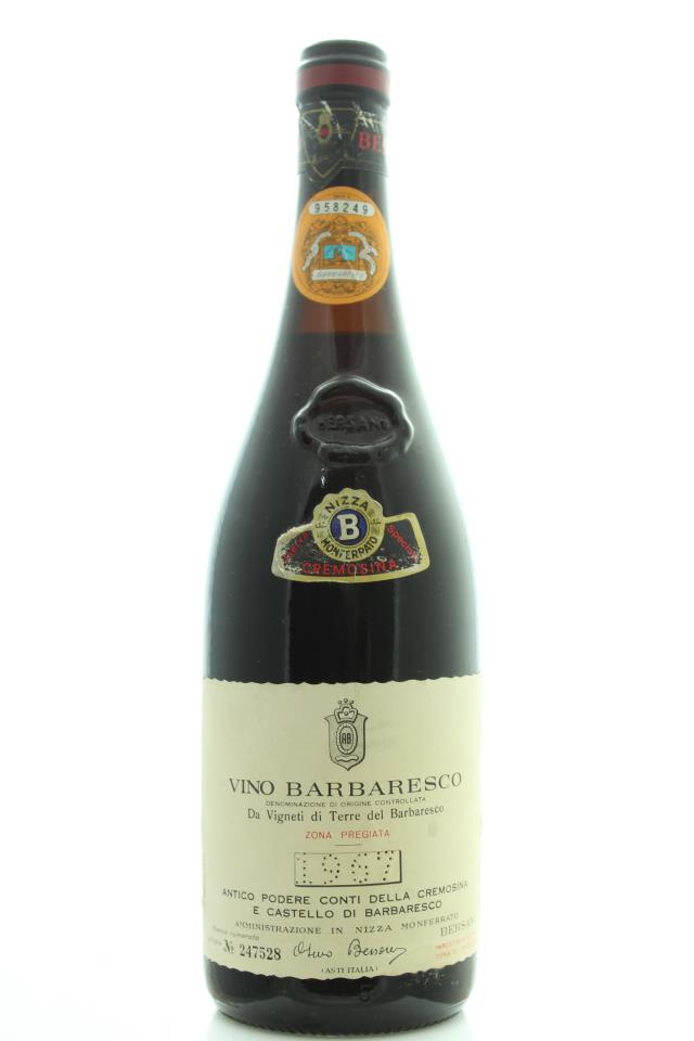 Bersano Barbaresco Riserva Speciale Cremosina 1967