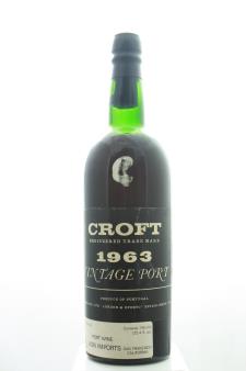 Croft Vintage Port 1963