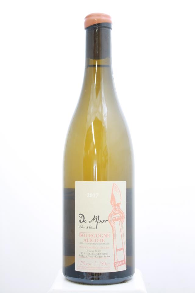 Alice et Olivier de Moor Bourgogne Aligoté 2017