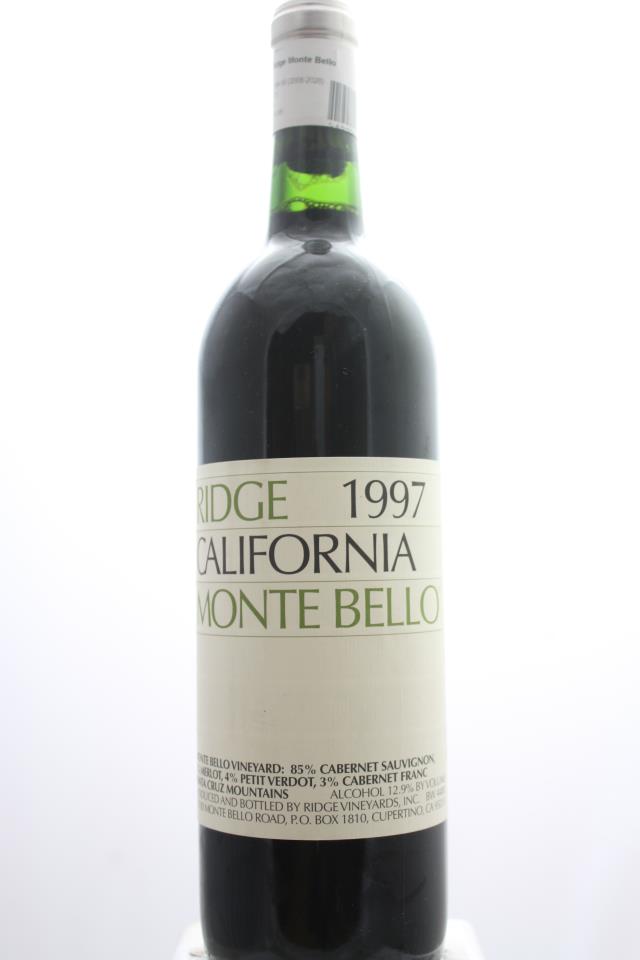 Ridge Vineyards Monte Bello 1997
