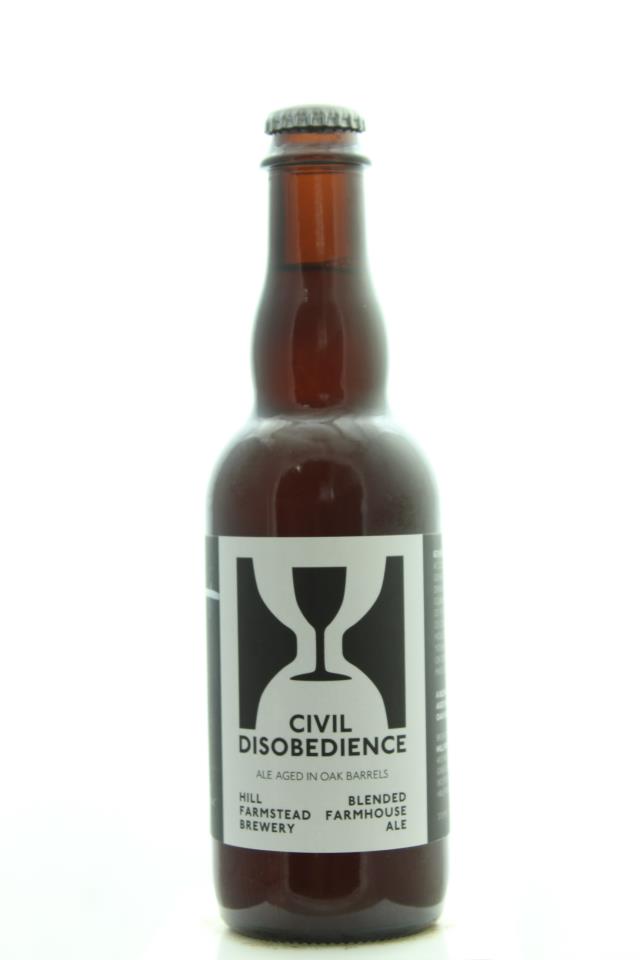 Hill Farmstead Brewery Civil Disobedience Blended Farmhouse Saison 2013