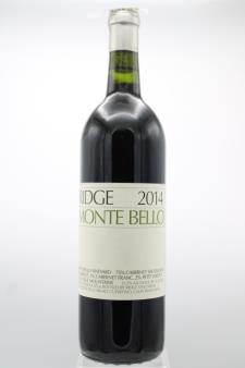 Ridge Vineyards Monte Bello 2014
