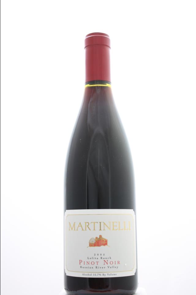 Martinelli Pinot Noir Lolita Ranch 2005