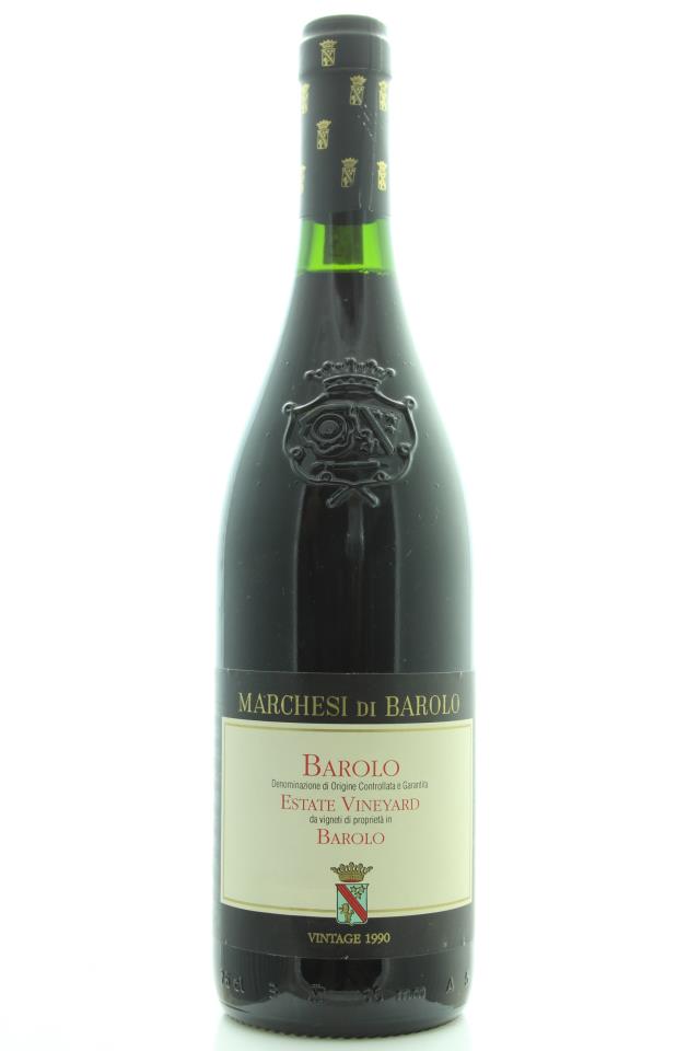 Marchesi di Barolo Barolo Estate Vineyard 1990