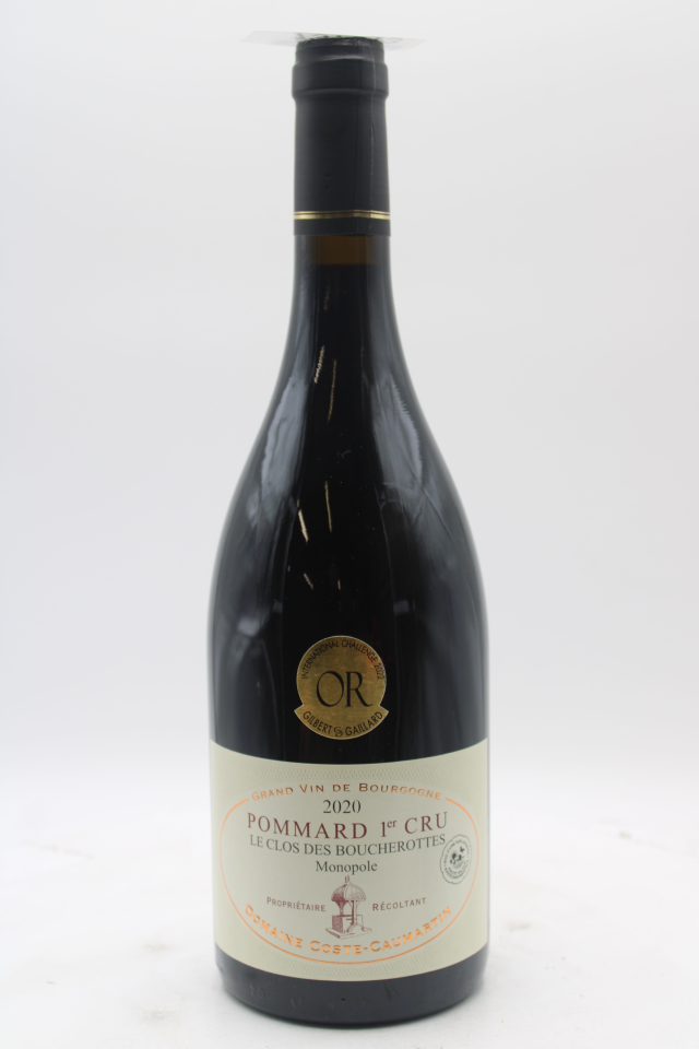 Coste Caumartin Pommard Le Clos des Boucherottes 2020