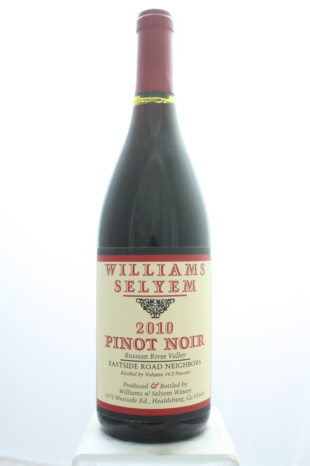 Williams Selyem Pinot Noir Eastside Road Neighbors 2010