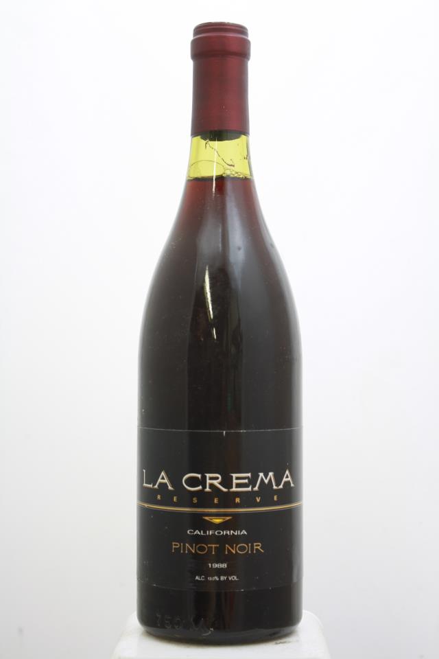 La Crema Pinot Noir Reserve 1988