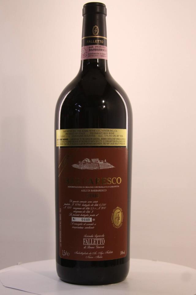 B. Giacosa Barbaresco Riserva Asili 2000