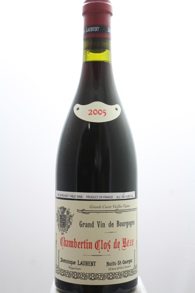 Dominique Laurent Chambertin-Clos de Bèze Grande Cuvée Vieilles Vignes 2005
