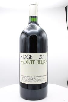 Ridge Vineyards Cabernet Sauvignon Monte Bello 2011
