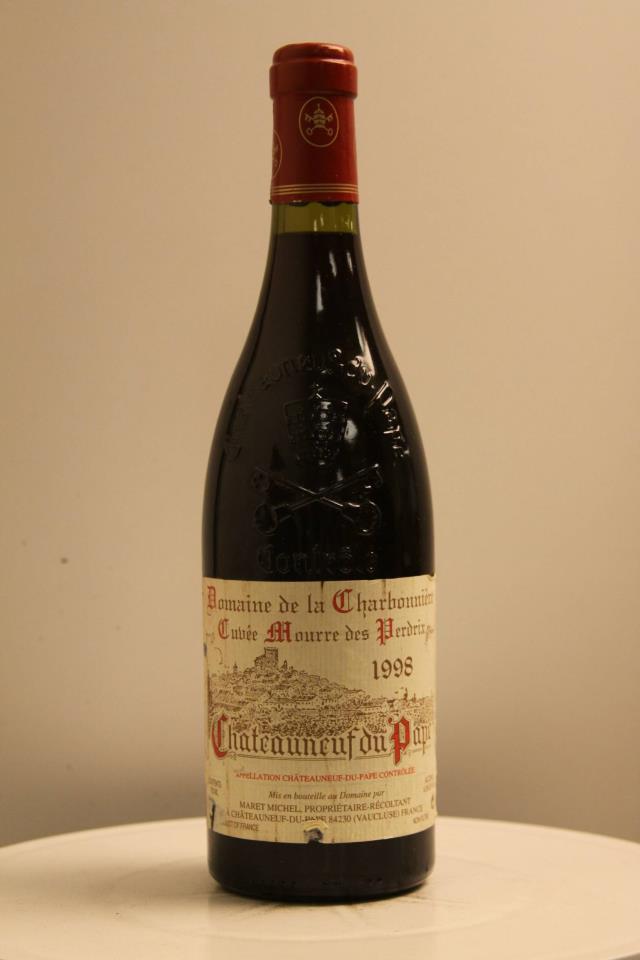 Charbonniere Chateauneuf du Pape Mourre des Perdrix 1998